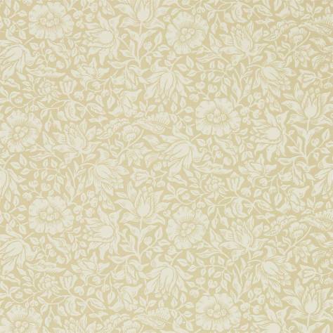 William Morris & Co Archive V Melsetter Wallpapers Mallow Wallpaper - Soft Gold - DMSW216677
