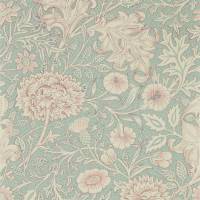 Double Bough Wallpaper - Teal Rose