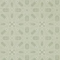 Brophy Trellis Wallpaper - Sage Linen