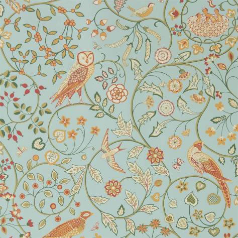 William Morris & Co Archive V Melsetter Wallpapers Newill Wallpaper - Peppermint Russet - DMSW216704