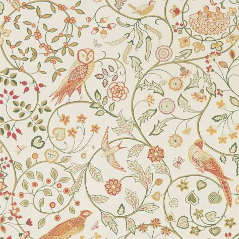 William Morris & Co Archive V Melsetter Wallpapers Newill Wallpaper - Ivory Sage - DMSW216705