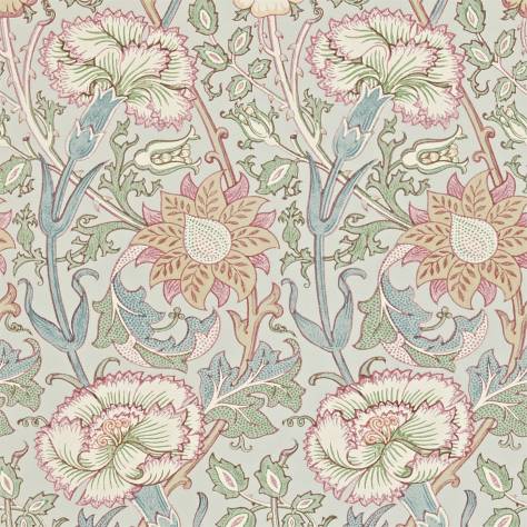 William Morris & Co Archive II Wallpapers Pink &amp; Rose Wallpaper - Eggshell/Rose - DARW212568