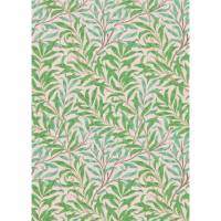 Willow Bough Wallpaper - Pink/Leaf Green