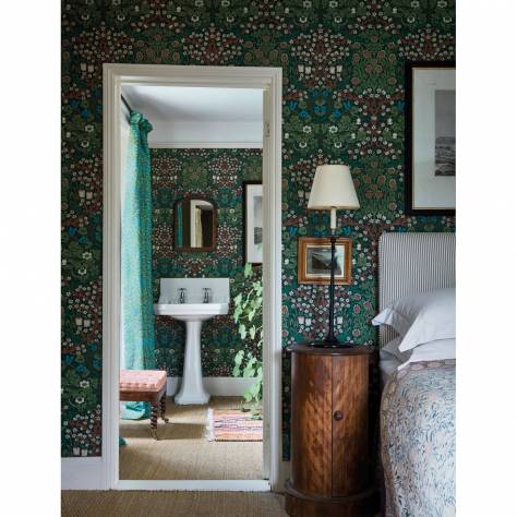 William Morris & Co Queen Square Wallpapers Blackthorn Wallpaper - Autumn - DBPW216962