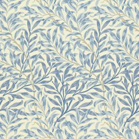 William Morris & Co Compilation Wallpapers Willow Boughs Wallpaper - Blue - DCMW216807