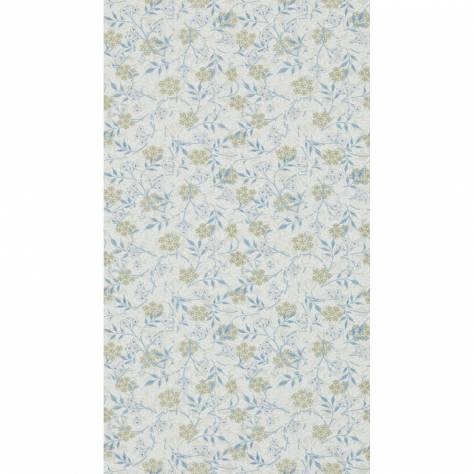 William Morris & Co Compilation Wallpapers Jasmine Wallpaper - Ecru/Woad - DCMW216808