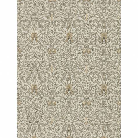 William Morris & Co Compilation Wallpapers Snakeshead Wallpaper - Stone/Cream - DCMW216822