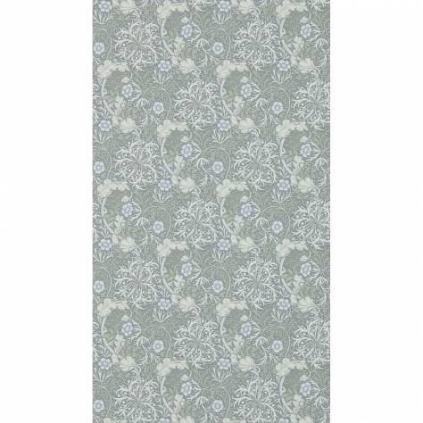 William Morris & Co Compilation Wallpapers Morris Seaweed Wallpaper - Silver/Ecru - DCMW216825