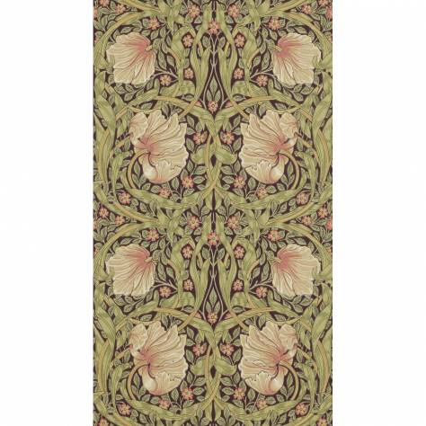 William Morris & Co Compilation Wallpapers Pimpernel Wallpaper - Bullrush/Russet - DCMW216852