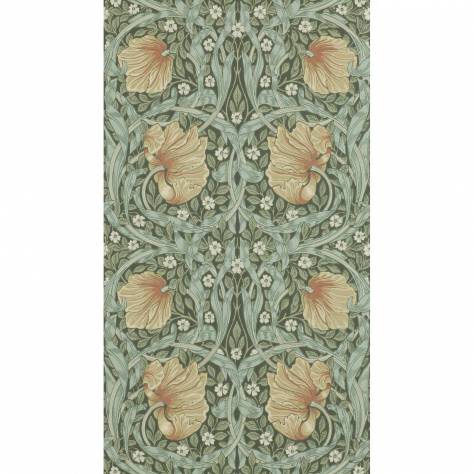 William Morris & Co Compilation Wallpapers Pimpernel Wallpaper - Bayleaf/Manilla - DCMW216856