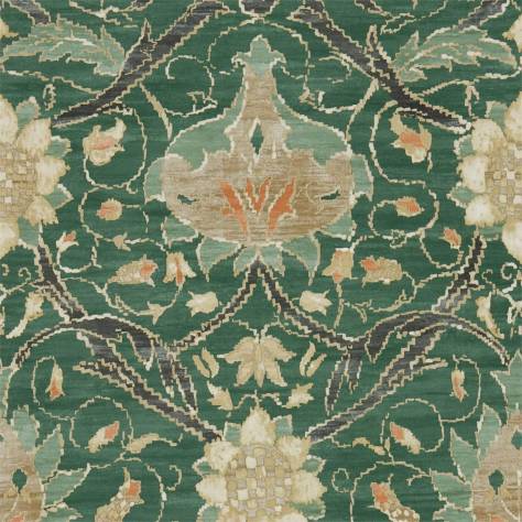 William Morris & Co Compilation Wallpapers Montreal Wallpaper - Forest/Teal - DCMW216862