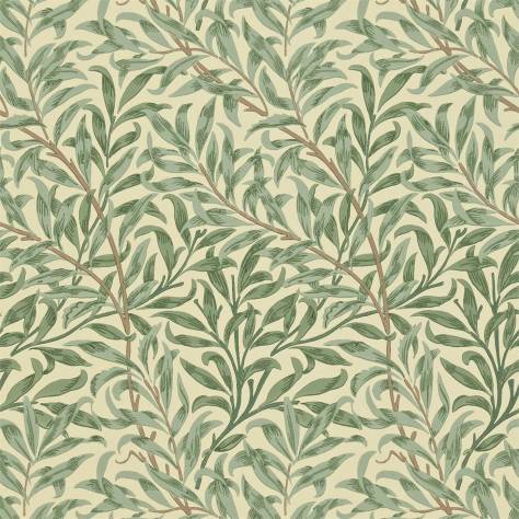 William Morris & Co Compilation Wallpapers Willow Boughs Wallpaper - Green - DCMW216866