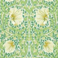 Pimpernel Wallpaper - Weld/Leaf Green