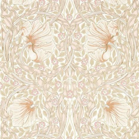 William Morris & Co Simply Morris Wallpapers Pimpernel Wallpaper - Cachineal Pink - MSIM217064