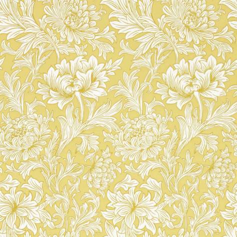 William Morris & Co Simply Morris Wallpapers Chrysanthemum Toile Wallpaper - Weld - MSIM217068