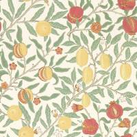 Fruit Wallpaper - Bayleaf/Russet