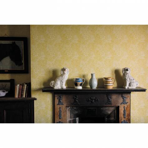 William Morris & Co Ben Pentreath Cornubia Wallpapers Marigold Wallpaper - Chartreuse - MCOW217092