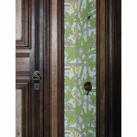 William Morris & Co Ben Pentreath Cornubia Wallpapers Trellis Wallpaper - Summer Yellow - MCOW217104