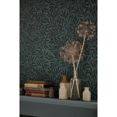 William Morris & Co Emery Walkers House Wallpapers Emerys Willow Wallpaper - Emery Blue - MEWW217183