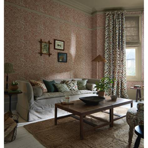 William Morris & Co Emery Walkers House Wallpapers Emerys Willow Wallpaper - Chrysanthemum Pink - MEWW217186