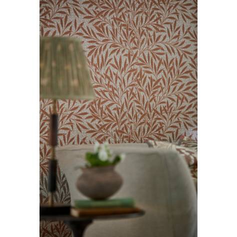 William Morris & Co Emery Walkers House Wallpapers Emerys Willow Wallpaper - Chrysanthemum Pink - MEWW217186