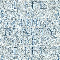The Beauty of Life Wallpaper - Indigo