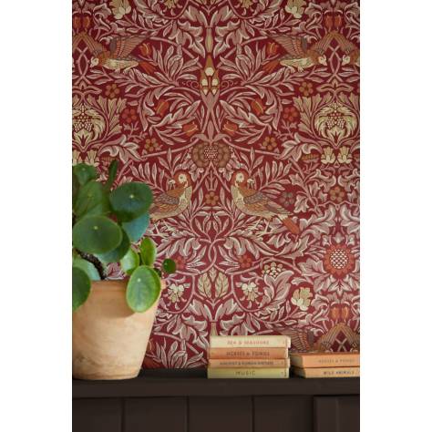 William Morris & Co Emery Walkers House Wallpapers Bird Wallpaper - Wooded Dell - MEWW217194
