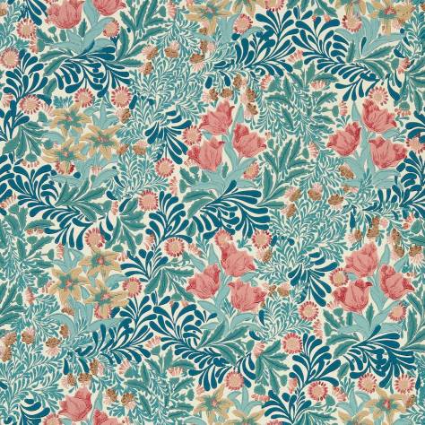 William Morris & Co Emery Walkers House Wallpapers Bower Wallpaper - Indigo/Barbed Berry - MEWW217203