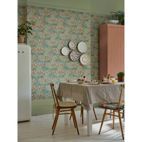 William Morris & Co Emery Walkers House Wallpapers Bower Wallpaper - Herball/Weld - MEWW217204