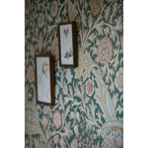 William Morris & Co Emery Walkers House Wallpapers Trent Wallpaper - Teal - MEWW217209