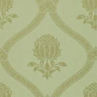 Granada Wallpaper - Eggshell/Gold