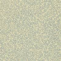Lily Leaf Wallpaper - Woad