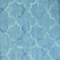Chinese Trellis Wallpaper - Cobalt