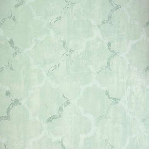 Designers Guild Shanghai Garden Wallcoverings Chinese Trellis Wallpaper - Pale Jade - P650/03
