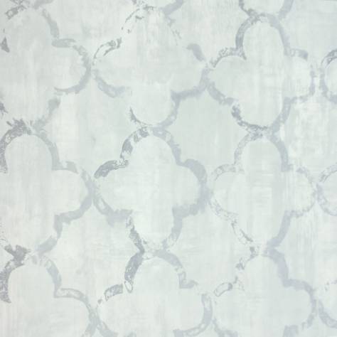 Designers Guild Shanghai Garden Wallcoverings Chinese Trellis Wallpaper - Platinum - P650/08