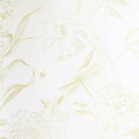 Sibylla Garden Wallpaper - Gold