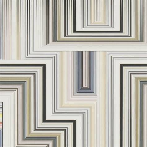 Designers Guild Scenes and Murals Wallpanels Abstract Malachite Wallpaper - Multicolore - PCL013/01