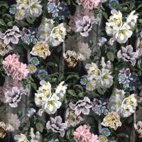 Delft Flower Grande Wallpaper - Graphite