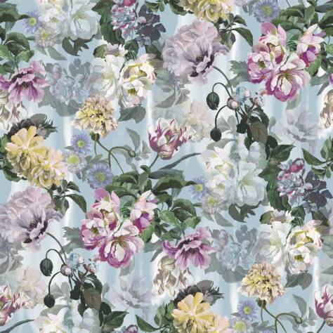 Designers Guild Scenes and Murals Wallpanels Delft Flower Grande Wallpaper - Sky - PDG1038/03