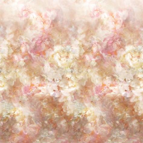 Designers Guild Scenes and Murals Wallpanels Fleur de Nuit Wallpaper - Pale Coral - PDG1106/01