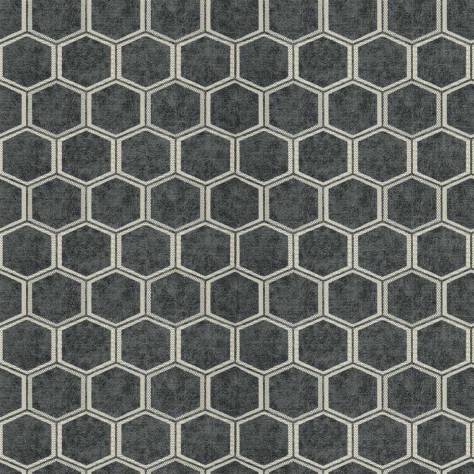 Designers Guild Chinon Textured Wallpapers Manipur Wallpaper - Charcoal - PDG1121/04