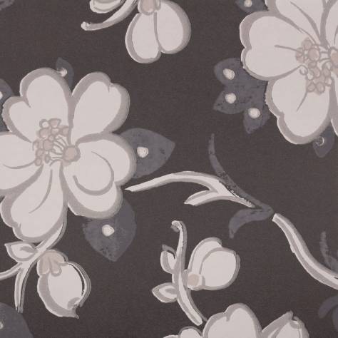 Designers Guild Amrapali Wallpapers Lotus Flower Wallpaper - Noir - P571/04