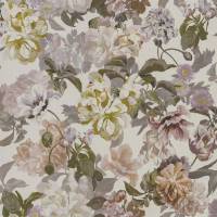 Delft Flower Wallpaper - Linen