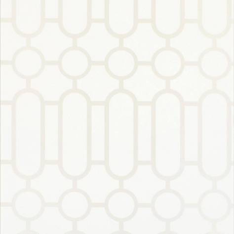 Designers Guild The Edit - Geometrics Wallpaper Porden Wallpaper - Pearl - P537/02