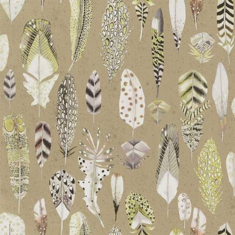 Designers Guild Tulipa Stellata Wallpapers Quill Wallpaper - Gold - PDG1030/02