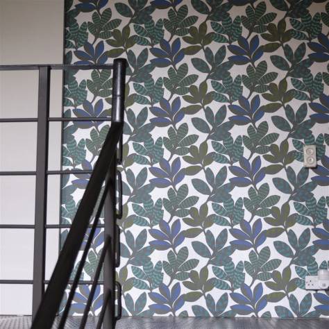 Designers Guild Minakari Wallpapers Tanjore Wallpaper - Graphite - PDG1129/01