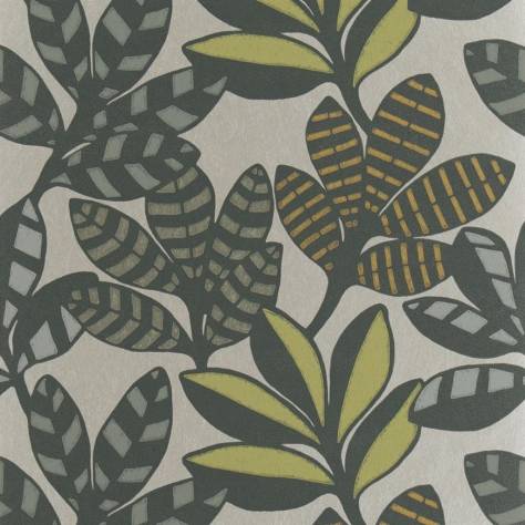 Designers Guild Minakari Wallpapers Tanjore Wallpaper - Moss - PDG1129/02