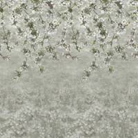 Assam Blossom Wallcovering - Platinum