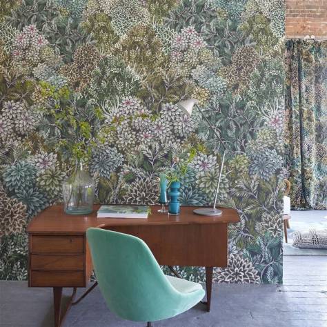 Designers Guild Scenes and Murals II Wallcoverings Madhya Wallcovering - Birch - PDG1135/03