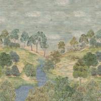 Bandipur Grasscloth Wallcovering - Sky